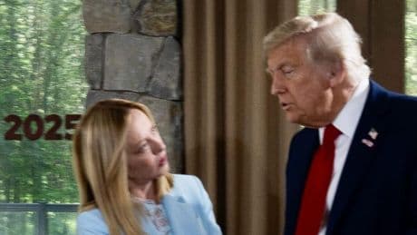G7: Donald Trump torna a Washington, ma prima fa un bilaterale con Giorgia Meloni su Iran, Gaza e dazi
