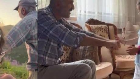 Türkiye'nin yüreğini ısıtan görüntülerdeki dede ve torundan haber var