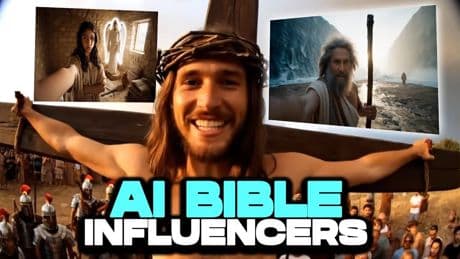 « Bible influencers » : de troublantes vidéos générées par IA qui mettent en scène Moïse ou Jésus