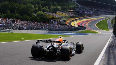 Alleen Oscar Piastri sneller dan Max Verstappen tijdens enige training op Spa-Francorchamps
