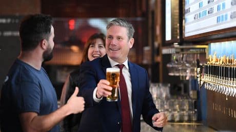 Would many publicans have a drink with Sir Keir as price of a pint keeps rising?