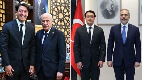 Mesut Özil, Devlet Bahçeli ve Hakan Fidan'ı ziyaret etti