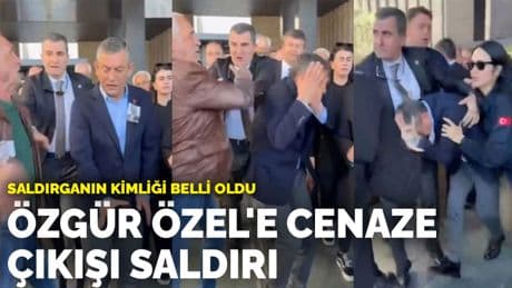 Özgür Özel'e cenaze çıkışı saldırı: Saldırganın kimliği belli oldu