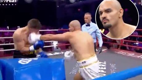 Tyson Fury’s other brother Roman stays unbeaten with brutal KO on Tommy Fury’s undercard and pays tribute to mother