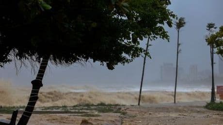 Vietnam: Taifun »Kajiki« nähert sich – bereits Schäden auf Hainan