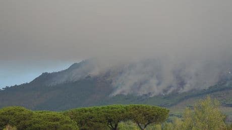 Rogo alle pendici del Vesuvio, la Liguria invia 4 squadre antincendio