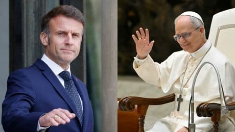 Guerre en Ukraine, Gaza, pauvreté... Emmanuel Macron a échangé pour la première fois avec le nouveau pape