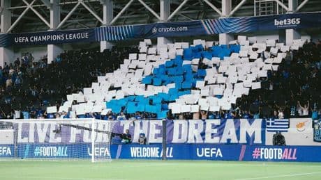 Pafos in Champions Legue. La festa della cittadina cipriota che vuole emulare l'Apoel Nicosia