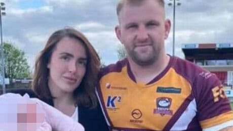 Rugby league star MISSING as wife issues desperate plea to find father of three