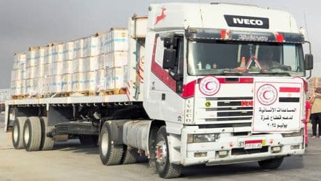 Krieg in Nahost: Weitere 180 Lastwagen erreichen Gaza