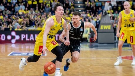 Play-Ins in der BBL: Oldenburgs Basketballer werfen Seawolves raus