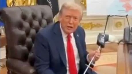Es war der Wunsch eines Soldaten - Selenskyj schenkt Trump einzigartigen Golfschläger