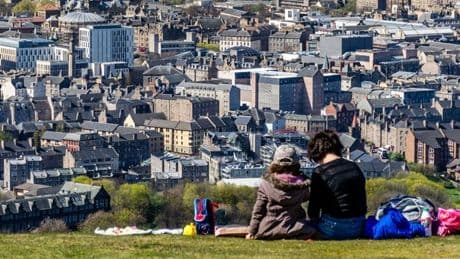 The Scottish city that was named 'nicest place for summer visit' with family