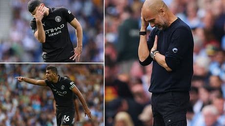 Pep Guardiola looks tired and almost resigned to Man City being a fading force - the dreadful start to this £300m rebirth feels different, writes JACK GAUGHAN