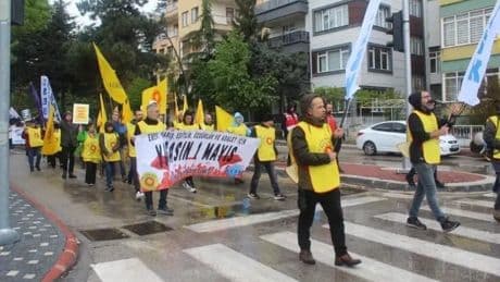 Isparta'da 1 Mayıs: Birleşirsek kazanabiliriz