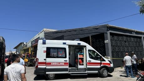 Çorum'da atık yağ tankına düşen anne ile oğlu öldü