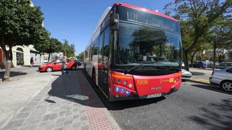 Tussam restablecerá el 2 de junio el recorrido habitual de las líneas 30, 31 y 32 en el Polígono Sur de Sevilla