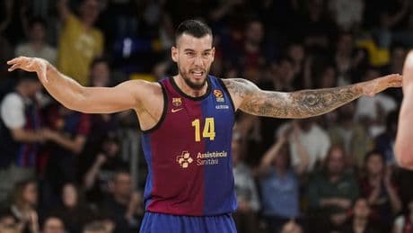 El Barça del mejor Willy Hernangómez resiste, vence y sueña ante el Mónaco