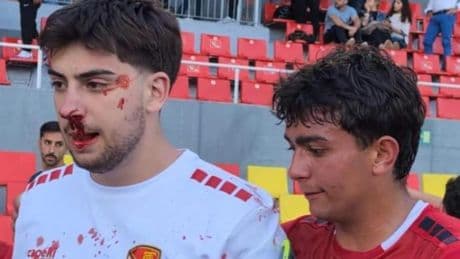 Batalla campal en el Terrassa-Can Rull de Primera División juvenil (vídeo)