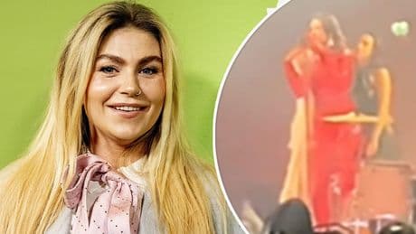Roxeanne Hazes reageert op André Hazes-cover van Dua Lipa: ‘Kippenvel’
