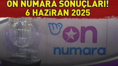 ON NUMARA SONUÇLARI 6 HAZİRAN 2025 | Milli Piyango Online ile On Numara sonuçları açıklandı mı, nasıl öğrenilir? Sonuç sorgulama ekranı!