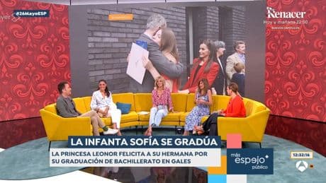 Gema López, sobre el atuendo de la reina Letizia en la graduación de Sofía: &quot;Mi hija me mata&quot;