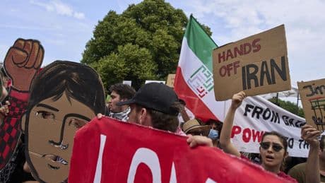 Hundreds protest in The Hague against NATO, days before the Dutch city hosts alliance summit