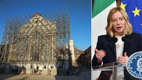 Meloni: «A nove anni dal terremoto nelle zone del cratere è tornata la vita»