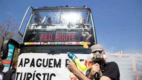 British tourists fear for their safety in Spain after protests, says travel boss