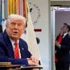 Trump geeft Macron relatieadvies na filmpje waarin hij ‘tik’ krijgt van zijn vrouw: “Houd de deur gesloten”