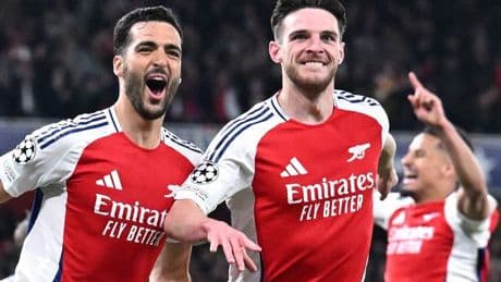 Arsenal star's reaction to Champions League question says it all before 'improve' message