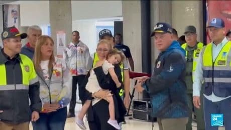 Toddler separated from parents in US deportation case returned to Venezuela