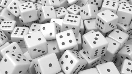 Only geniuses can spot the odd one out in pile of dice in just 10 seconds