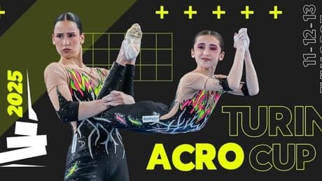 <p>Al Pala Gianni Asti torna la Turin Acro Cup di Ginnastica Acrobatica</p>