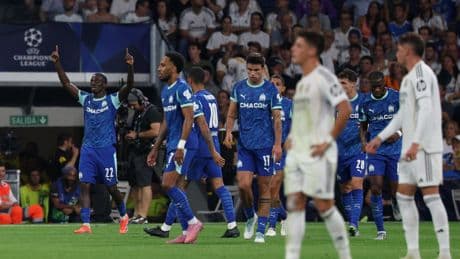 Real Madrid-OM : en vidéo, le but de Weah pour refroidir Bernabeu... et la réponse quasi immédiate de Mbappé
