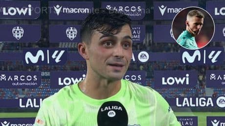 El dardo de Pedri a Hernández Hernández tras el penalti del Levante-Barça: "No entiendo su decisión, para mí no era penalti"