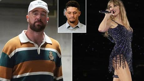 Travis Kelce given embarrassing geography lesson by Patrick Mahomes after 'not realizing how far Brazil is'... despite watching Taylor Swift there