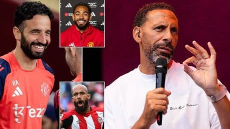 Rio Ferdinand claims that £64m striker is 'waiting' for Man United to submit an offer - as Ruben Amorim looks to complete revamped attack