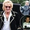 Rod Stewart, 80, is supported by pregnant daughter Kimberly, 45, and lookalike son Sean, 44, as he's seen for the first time since being left 'devastated' after cancelling SIX shows due to ill health