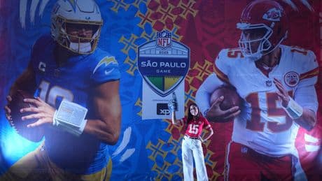 Chiefs draw more fans in Brazil but some supporters disappointed Taylor Swift nowhere to be seen