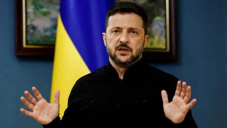 Zelenski pide ayuda  a líderes europeos para no ceder territorio a Putin como pretende Trump