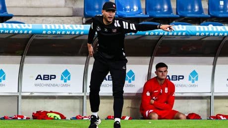 Zoff vorm Wiedersehen - Halle-Trainer kontert Zehlendorf-Boss