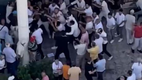 Samsun’da delege seçiminde yumruklar konuştu