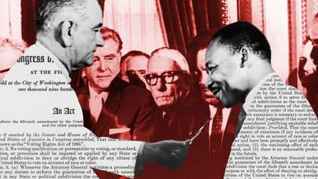 Voting Rights Act's 60th anniversary comes amid uncertainty and Trump redistricting moves