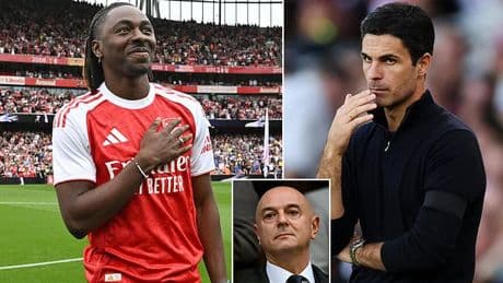 Mikel Arteta reveals Eberechi Eze PHONED him as he was about to join Tottenham… before Arsenal swooped in with £67.5m deal with Crystal Palace