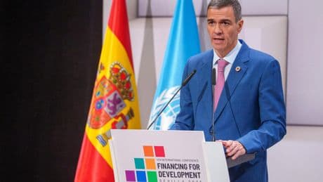 Sánchez promete el 0,7% del PIB para desarrollo y lanza una pulla a Trump: "España ofrece refugio frente a los recortes"