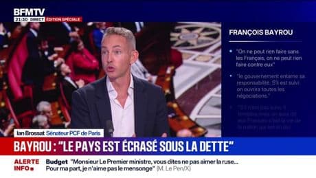 Crise politique: "Les mêmes causes produiront les mêmes effets et la dissolution deviendra une obligation", estime Ian Brossat, sénateur PCF