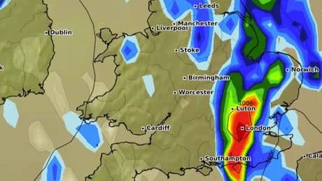 Met Office issues rare AMBER thunderstorm warning as millions face 'danger to life'