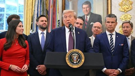 Trump says Space Command will move to Alabama, after long battle over its HQ