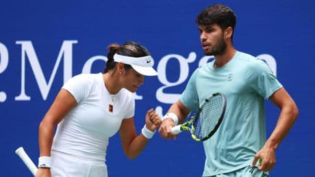 Alcaraz y Raducanu se despiden a las primeras de cambio del dobles mixto del US Open